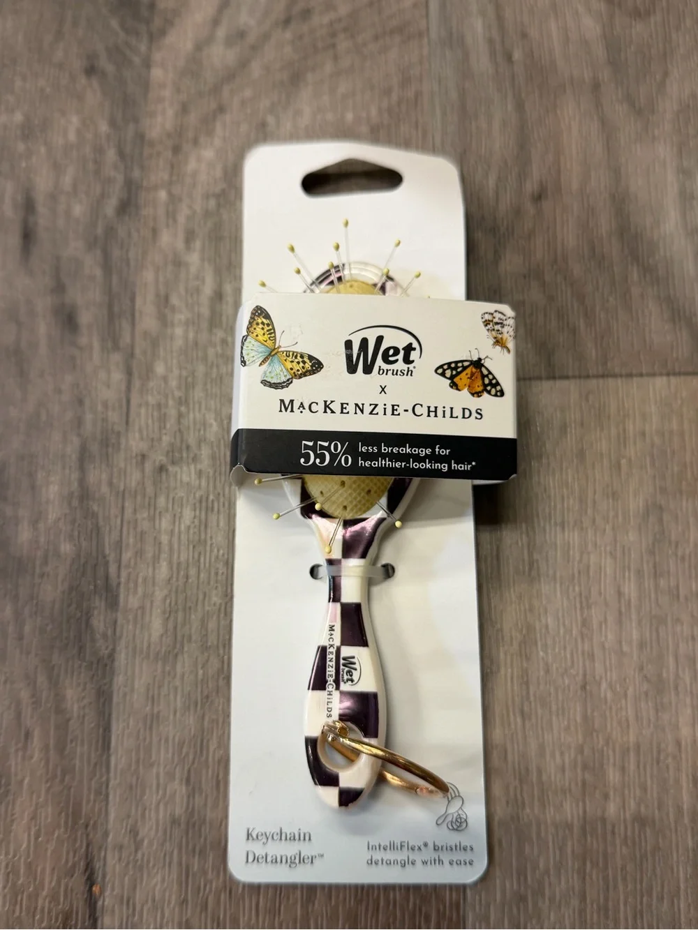 Wet Brush x MacKenzie-Childs Keychain Detangler – NWT